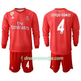 Real Madrid Dres Sergio Ramos 4 Dječji Treći 2018/19 Dugim Rukavima